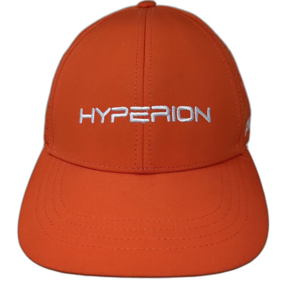 JOOLA Baseball Cap Orange White One Size Slideback Hat Hyperion Pickleball